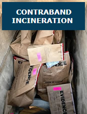 Contraband Incineration