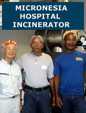 Micronesia Hospital Incinerator